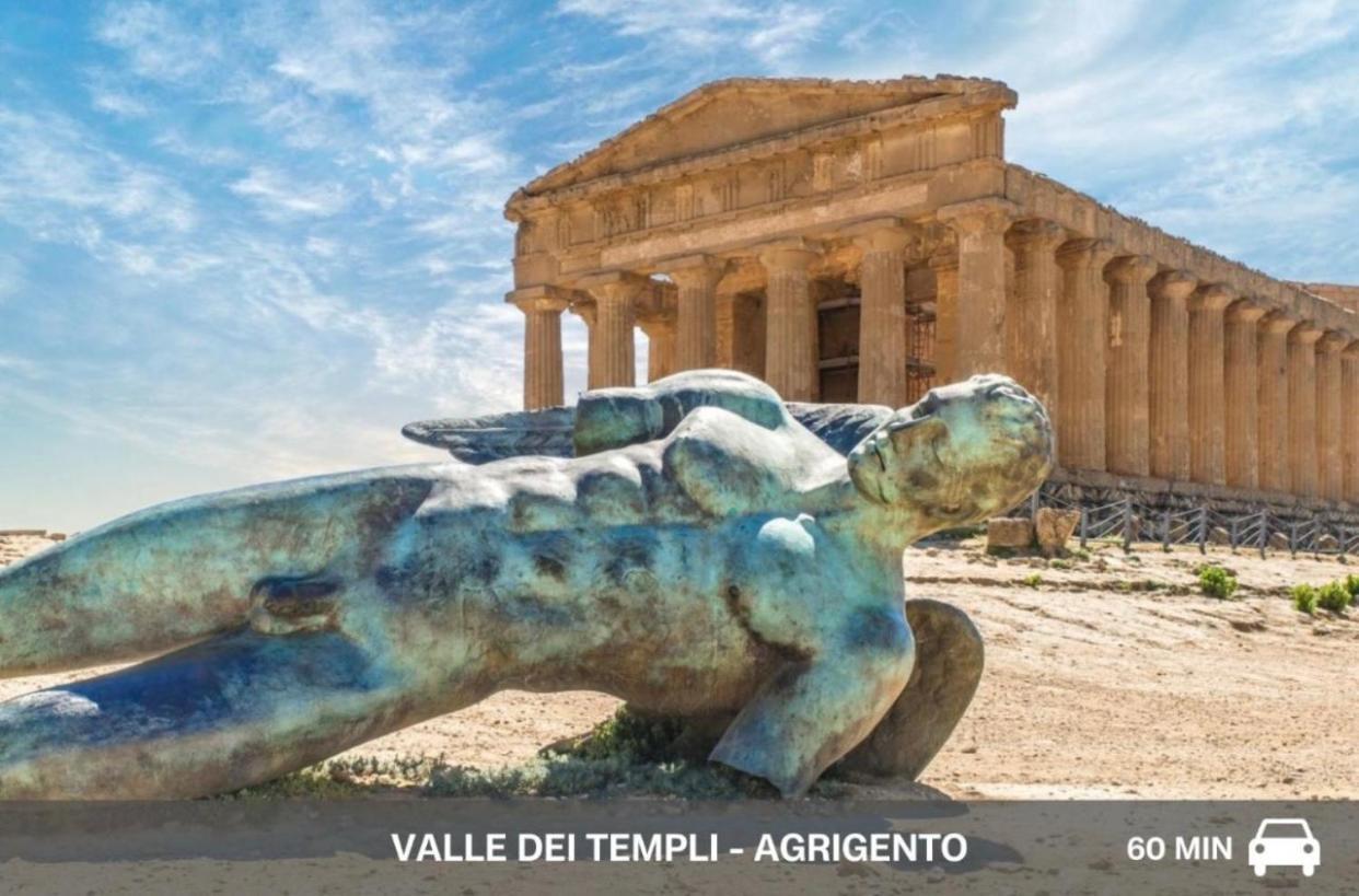 Willa Centro Storico Sciacca - Casa Di Pisa Cortile Termine Zewnętrze zdjęcie